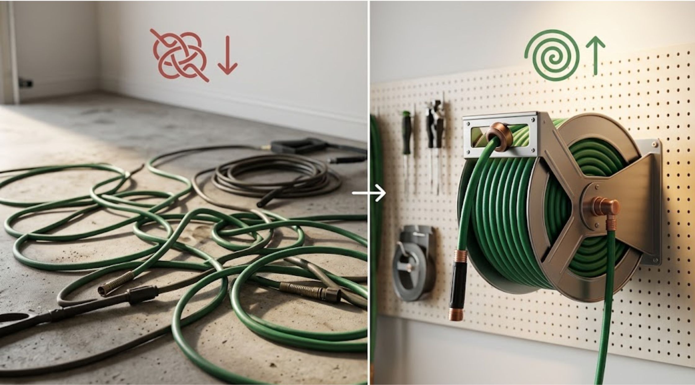 Looking for a Better Way to Organize Your Garage Here's Why the Right Hose Reel Matters