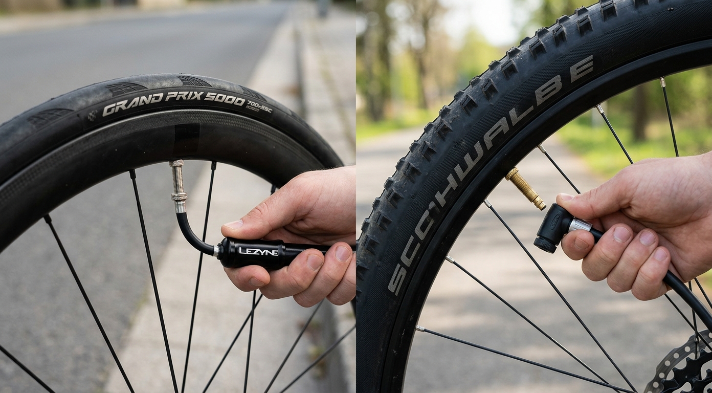 Presta vs Schrader bike valves and Lacros electric bike